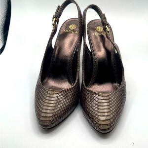 Isola sling back heels size 8